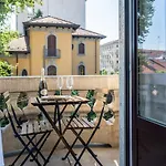 Duomo 7 Min - Historic Luxury 3 Bedrooms With Parking Milan